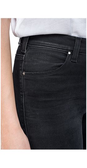 HYPERFLEX CLOUDS NEW LUZ 11.5OZ　ストレッチ ブラックデニム 詳細画像